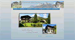 Desktop Screenshot of hausneureiter.rauris.net